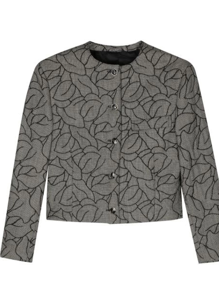 Cheap Versace jacket wool embroidered Women 1980's 0331